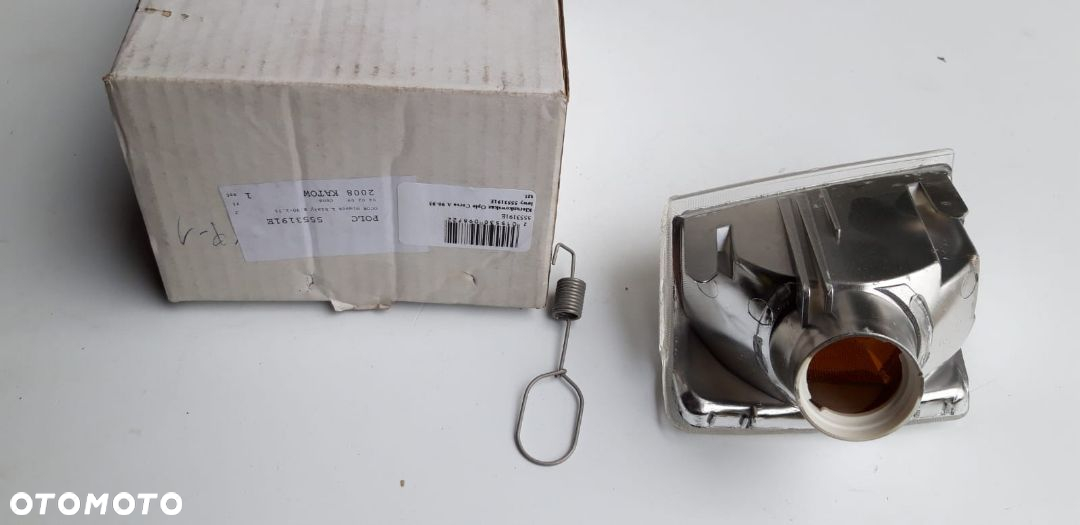 Kierunkowskaz migacz przedni lewy biały   Opel  Corsa A 83-93 lewy 5553191E,1226001 - 2