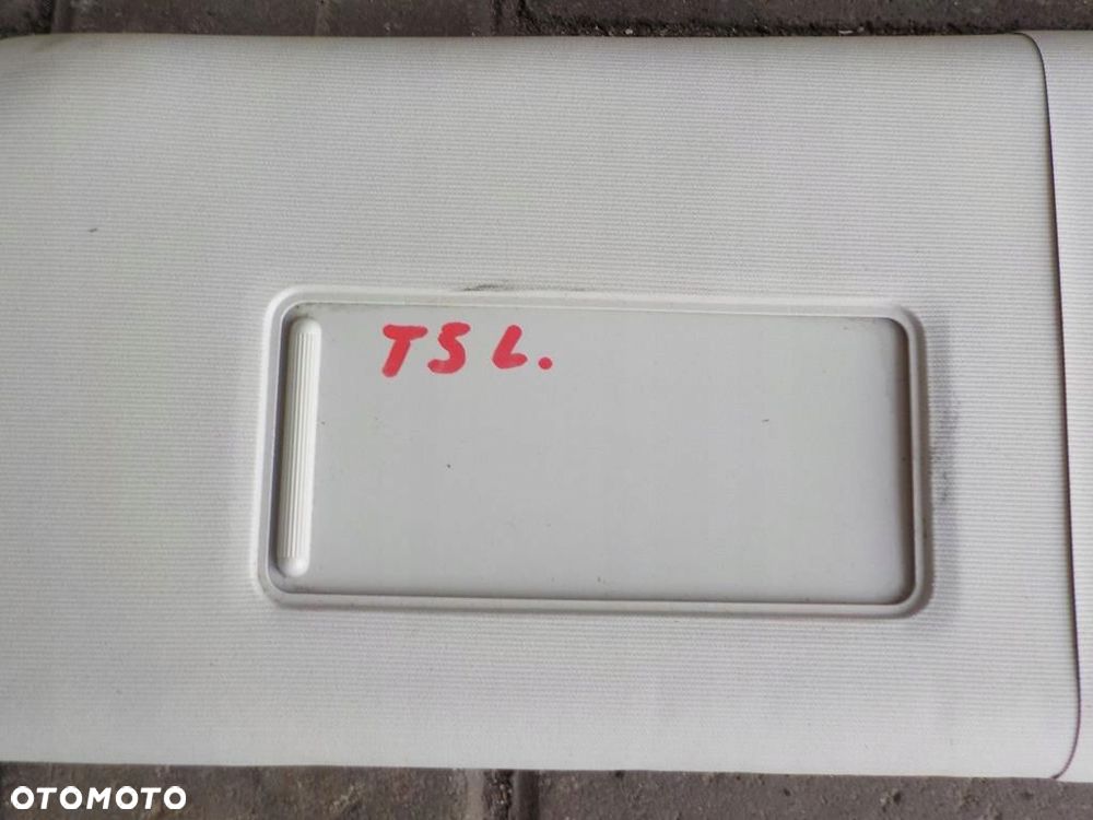 VW T5 SŁONECZNIK PRZYSŁONKA PRZECIWSŁONECZNA LEWA Z LUSTERKIEM - 2