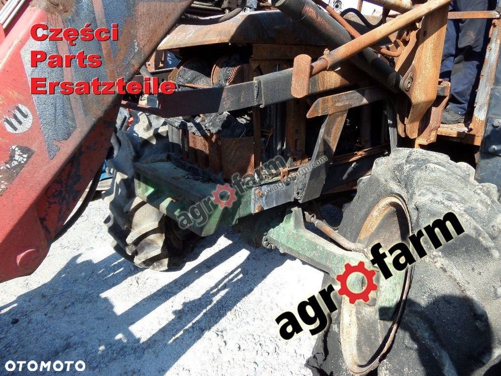 John Deere 6400 części, skrzynia biegów, silnik - 3