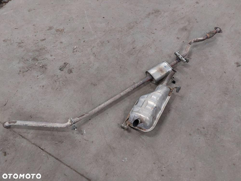 TŁUMIK WYDECH KOŃCOWY + ŚRODKOWY KIA PICANTO I 1.0 12V - 3