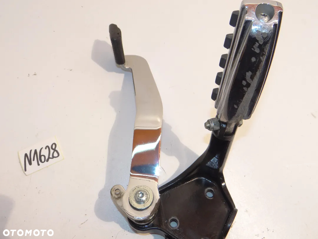 Harley Davidson Softail FXST Twin Cam podnóżki kierowicy pasażera + set mocowania + dźwignia hamulca tył N1628 - 12