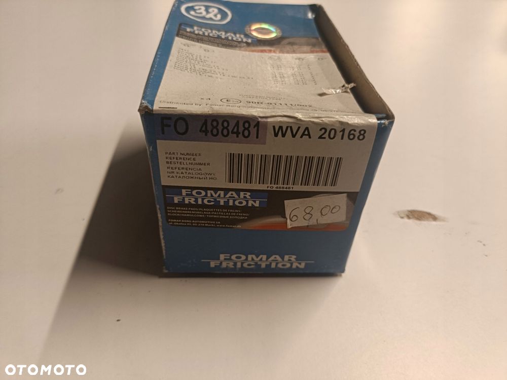 Seat Ibiza II Cordoba I Toledo VW Golf III PRZEDNIE KLOCKI HAMULCOWE 488481 - 2