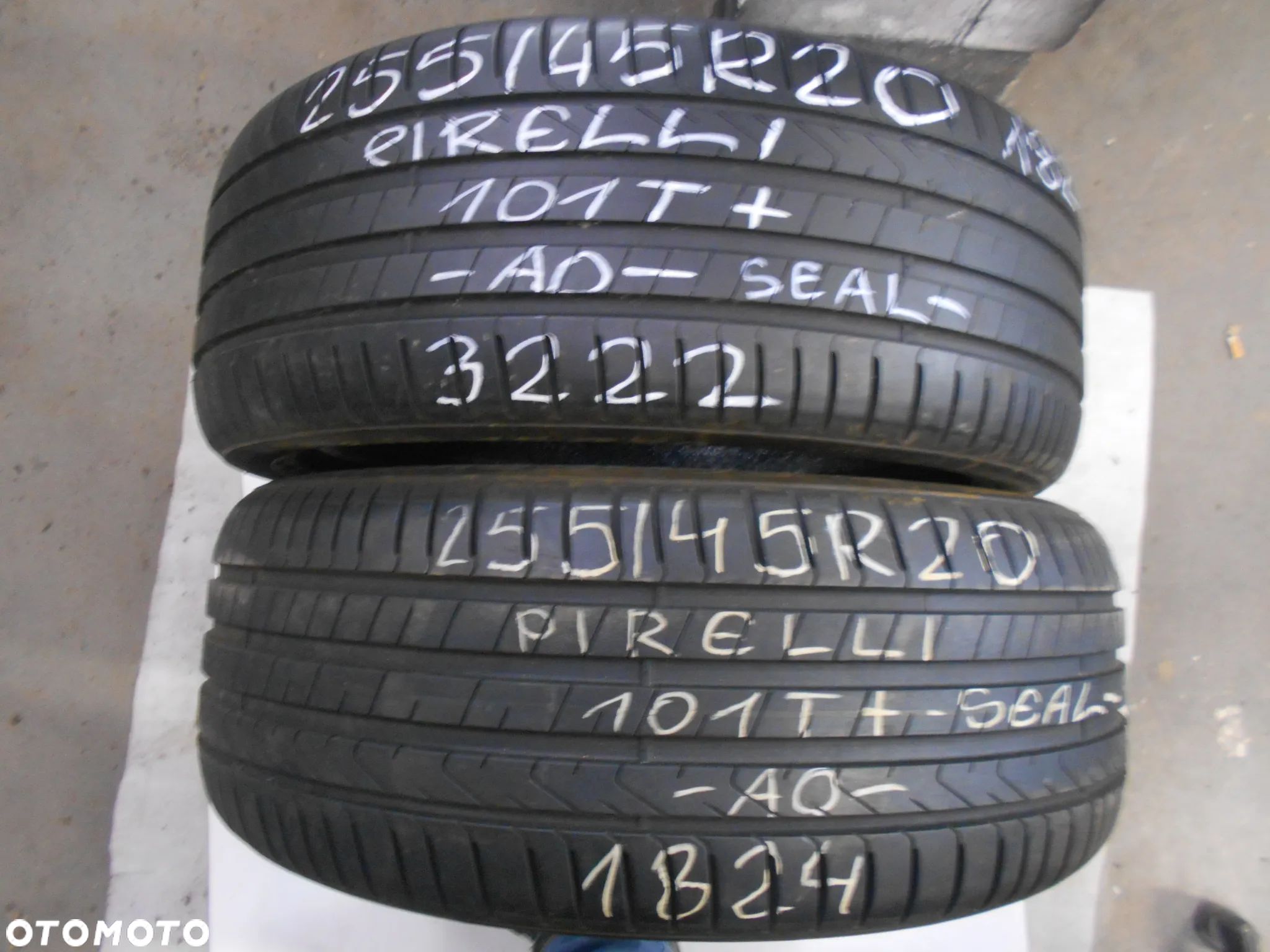 OPONY 255/45R20 PIRELLI SCORPION +AO SEAL DOT 1824 / 3222 7.4MM - 1