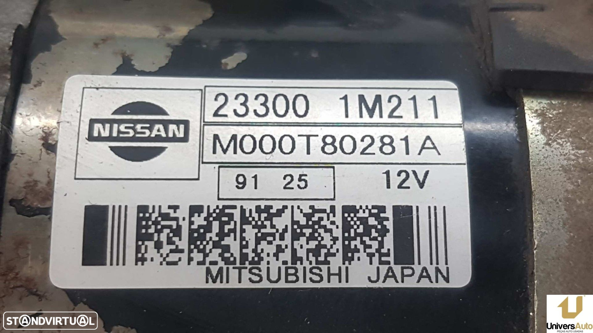MOTOR DE ARRANQUE NISSAN ALMERA (N15) GX - 7
