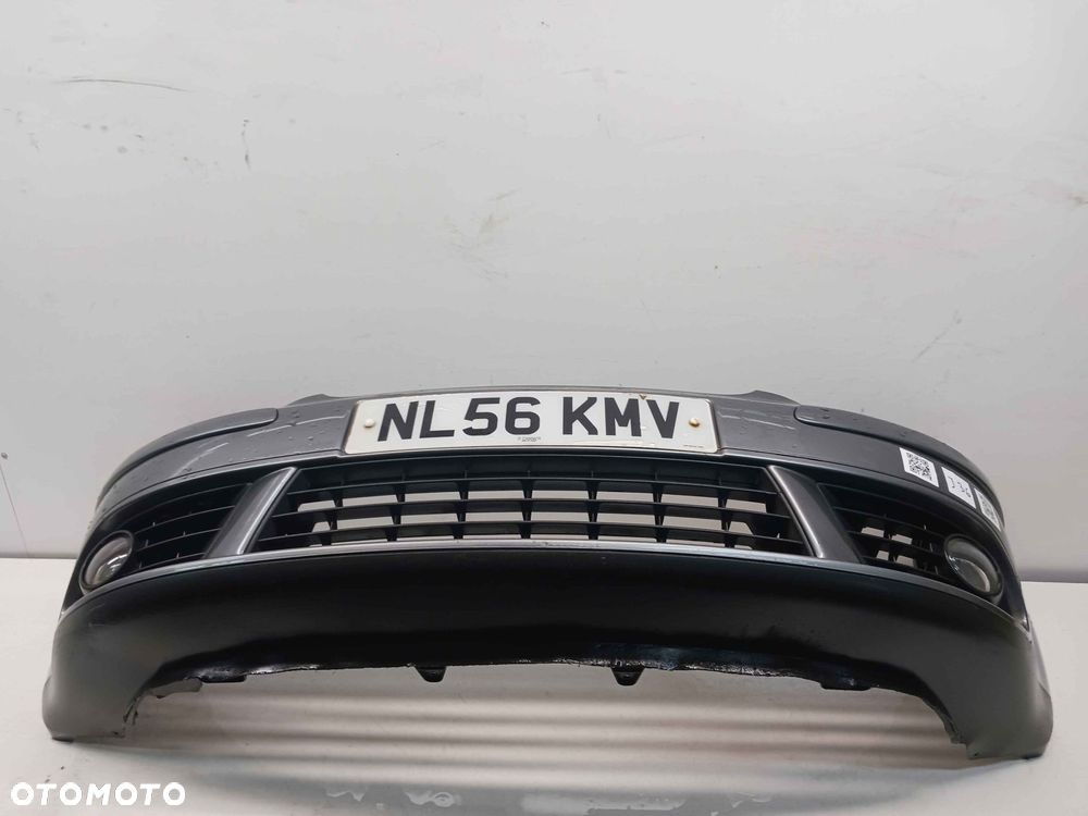 + ZDERZAK PRZÓD PRZEDNI VW VOLKSWAGEN GOLF 5 V PLUS + LA7T SZARY GRAFITOWY HALOGENY - 1