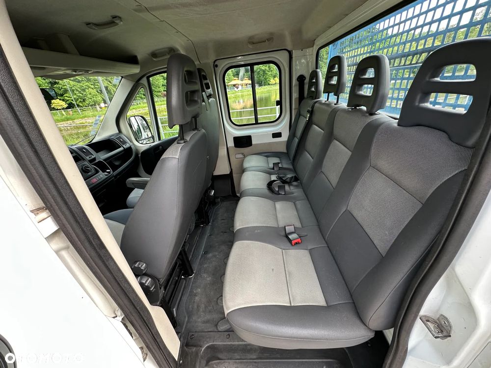 Peugeot BOXER 7 OSÓB, DOKA, SKRZYNIA 3.2/2M! BRYGADÓWKA , DUBEL KABINA - 8