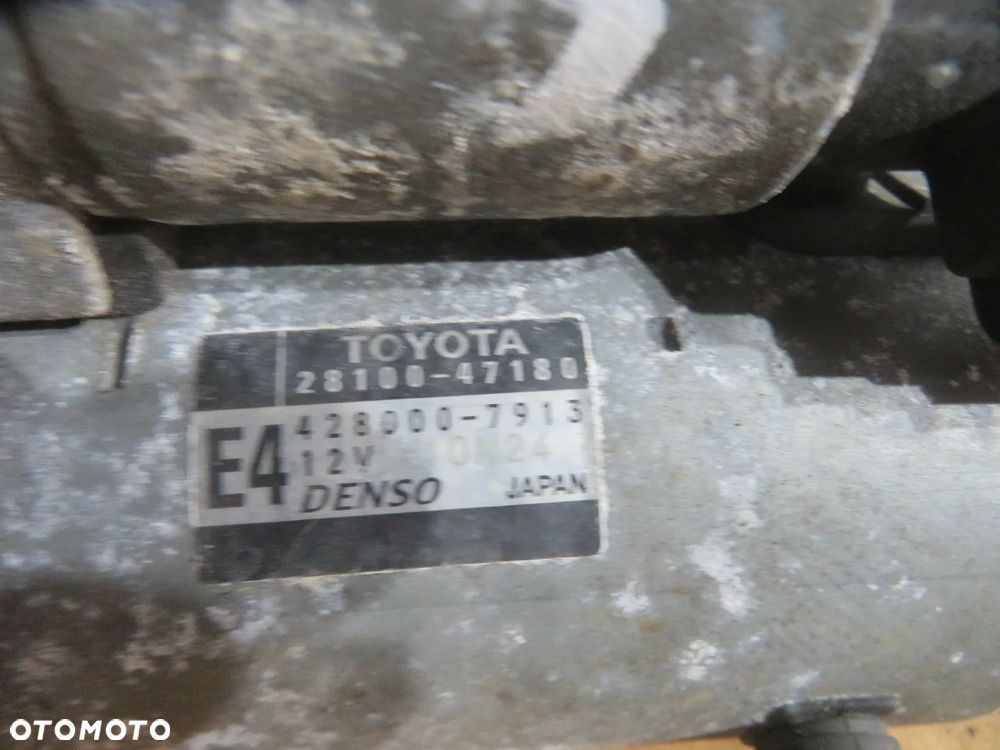 ROZRUSZNIK VERSO-S P12 1.33 16V 28100-47180 TOYOTA 2010-2015 - 4