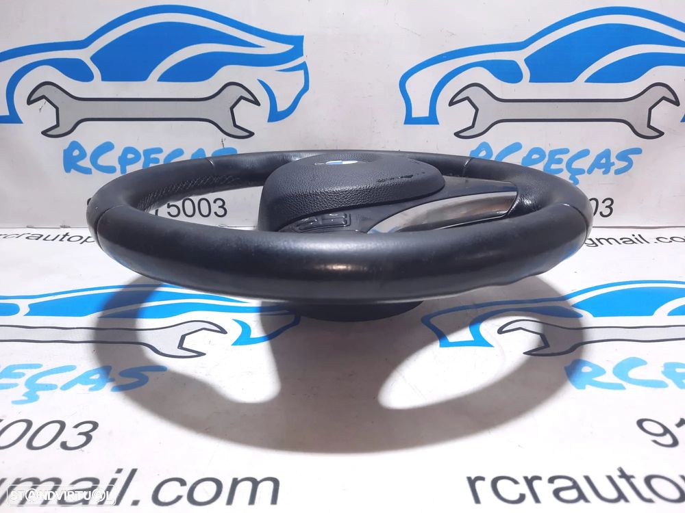 VOLANTE GUIADOR COMPLETO BMW SERIE 1 E81 SERIE 1 E87 E82 E88 SERIE 3 E90 E91 E92 E93 X1 E87 PELE AIRBAG COMANDOS MULTIFUNÇÕES CONTROLO - 5