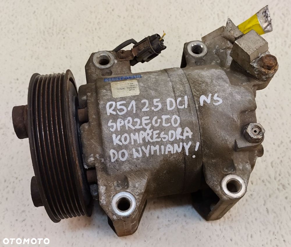 nissan pathfinder r51 navara d40 2.5 dci sprężarka klimatyzacji 92600-eb01a - 4