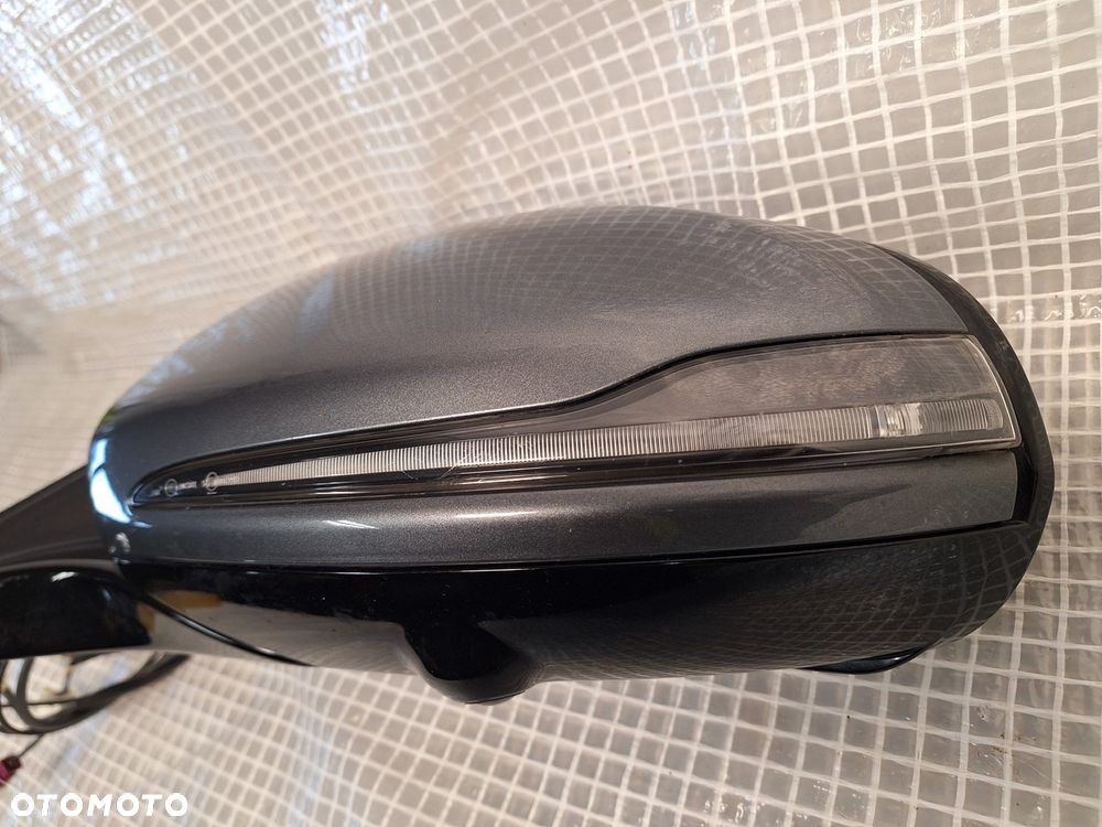 lusterko lewe mercedes e klasa w213 2016- 14 pin + 3 antena asystent europa orginal demontaz - 3