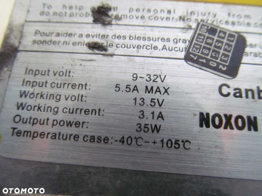 CANBUS BALLAST PRZETWORNICA XENON ZARNIK 9V-32V  35W - 4