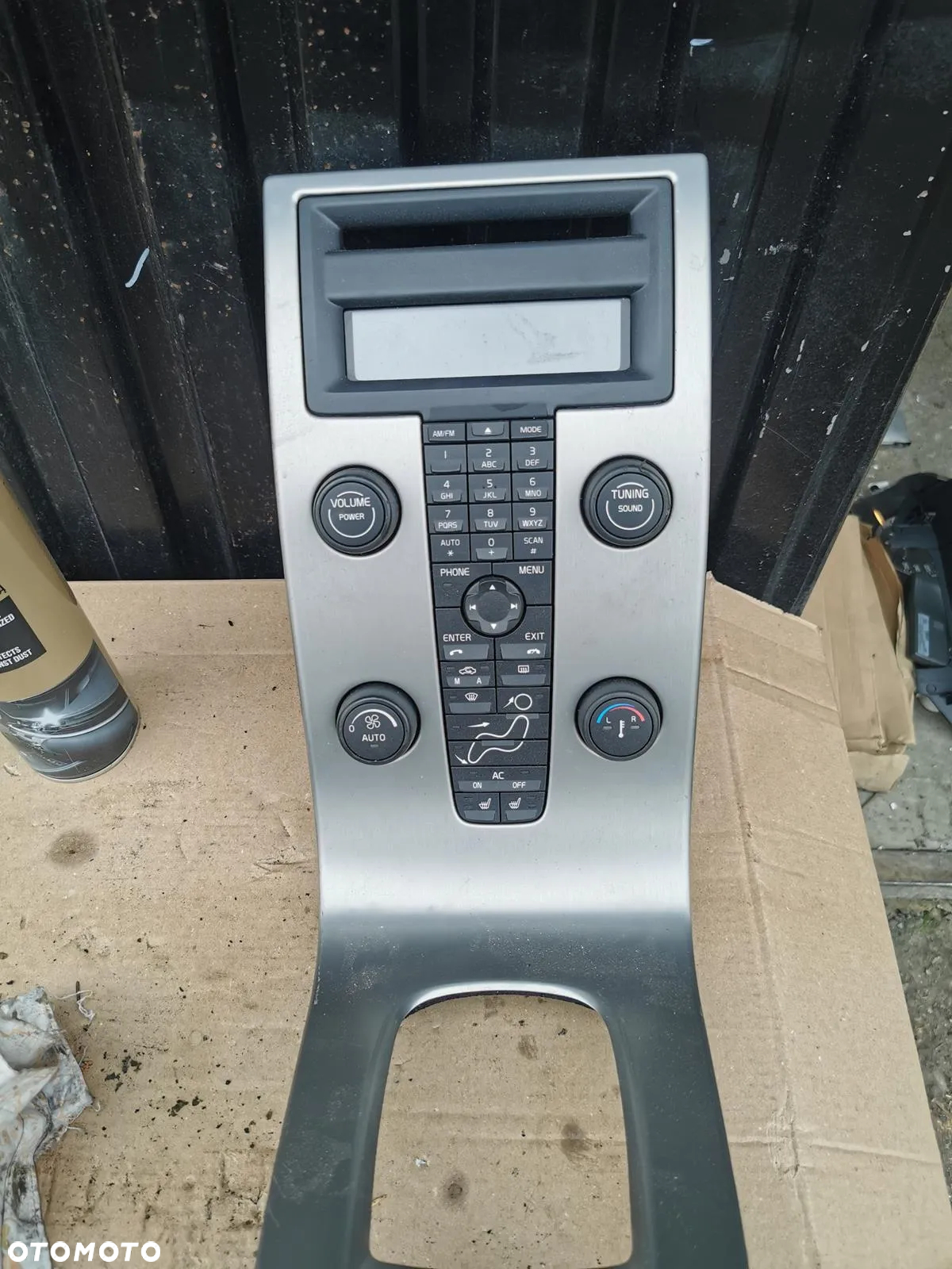 PANEL ŚRODKOWY KLIMATYZACJI RAMKA NAWIEWU VOLVO S40 V50 8623067 - 3