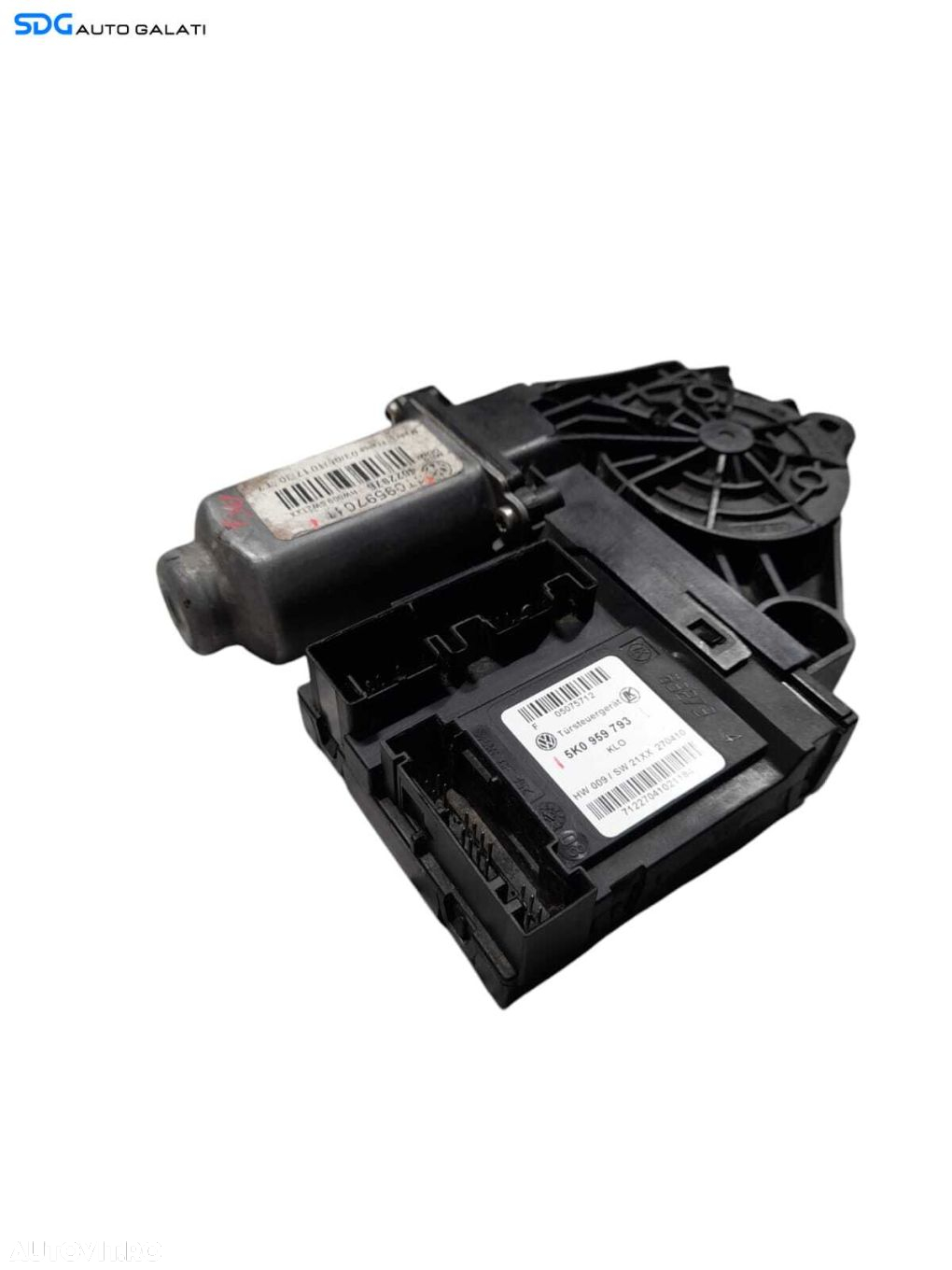 Motoras Macara Electrica de pe Usa Portiera Stanga Fata Volkswagen Caddy 3 2003 - 2010 Cod 5K0959793 [N0523] - 5