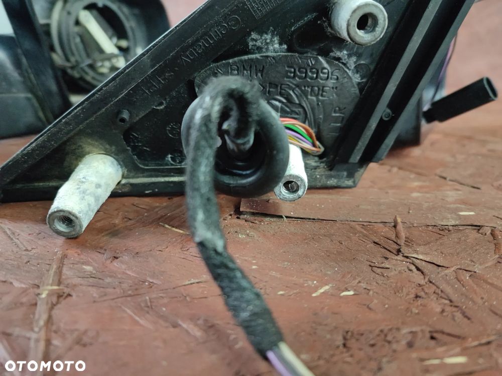 BMW E60 / E61 ORYGINALNE 2xLUSTERKA ZEWNĘTRZNE PRAWA STRONA EUROPA ELEKTRYCZNIE SKŁADANE, PODŚWIETLANE, FOTOCHROMATYCZNE, PODGRZEWANE 6-PIN O NR. 7 189 529 / 7 899 281 OEM - 9