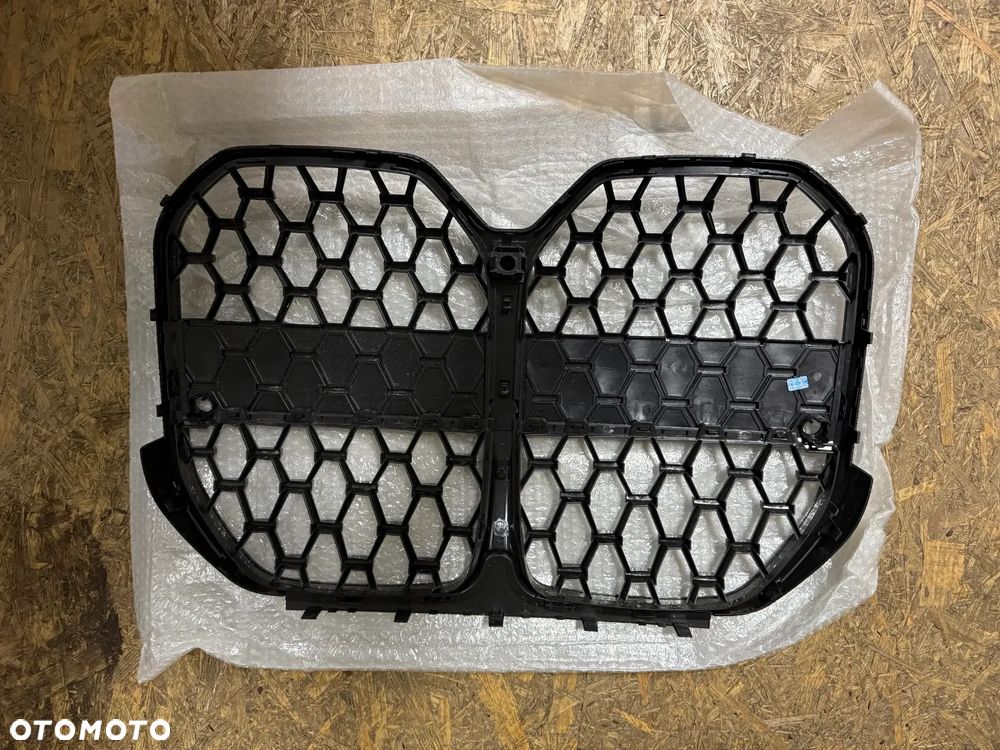 Grill BMW 4 G26 podwójne żeberka Gloss Black - 2