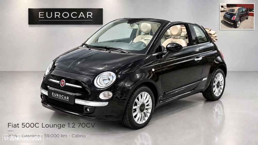Fiat 500C 1.2 Lounge - 1