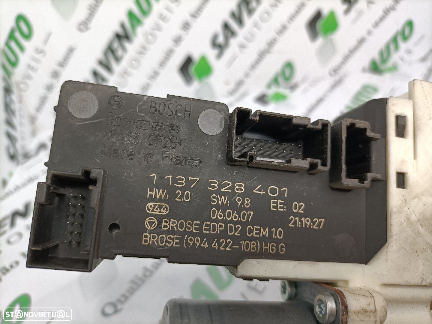 Motor Elevador Frente Esquerdo Peugeot 407 (6D_) - 4