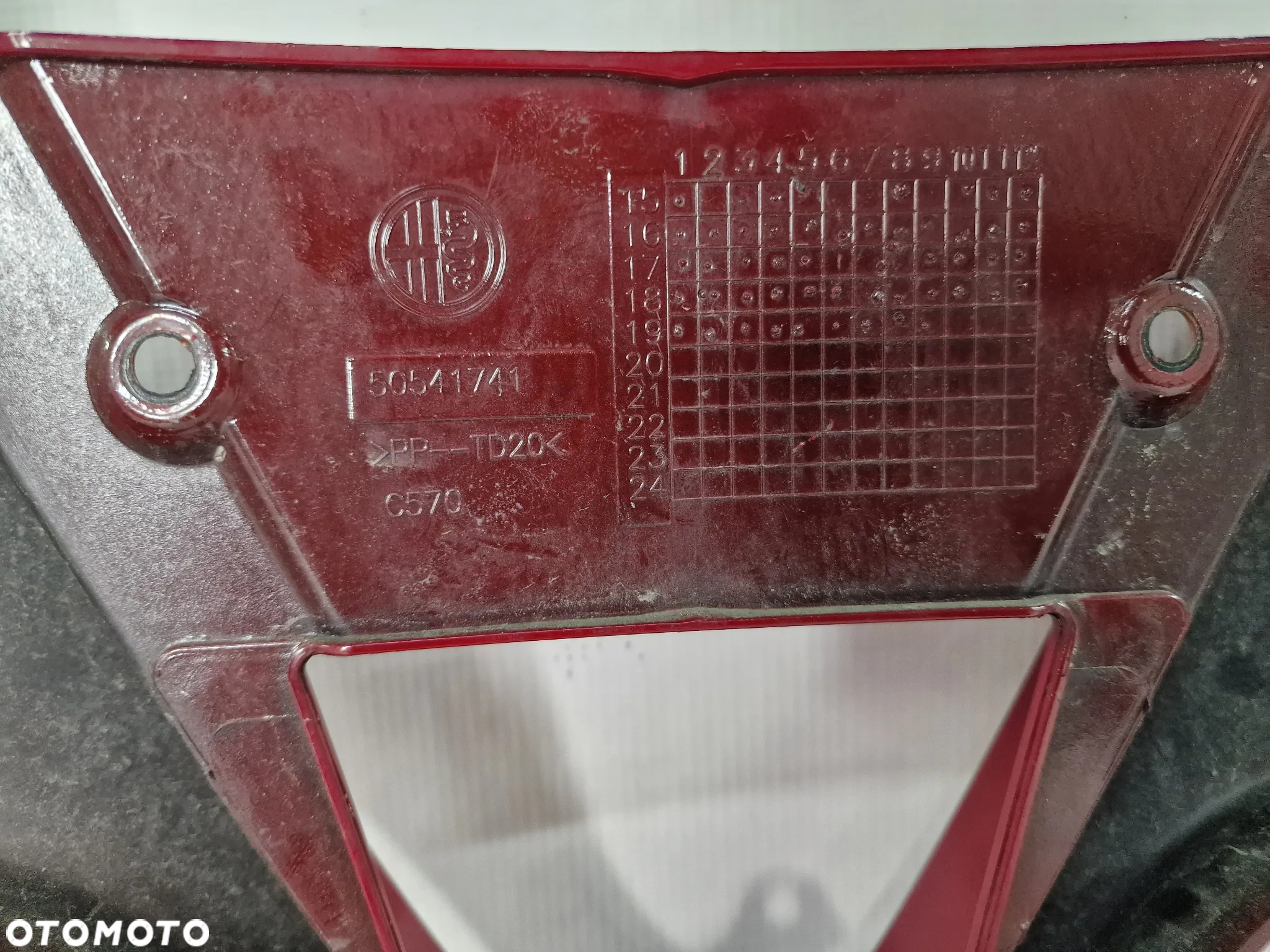 ALFA ROMEO GIULIETTA LIFT VELOCE 15- ZDERZAK PRZEDNI PRZÓD NA 4xPDC 4X PDC , BEZ SPRYSKÓW , NR 50541741 , NR AUKCJI NZ1373 - 33