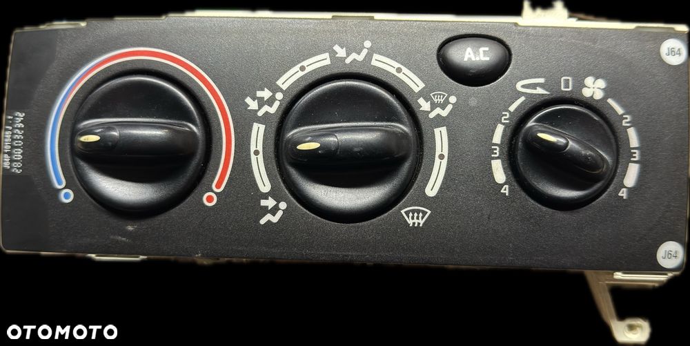 RENAULT SCENIC PANEL KLIMATYZACJI - 1