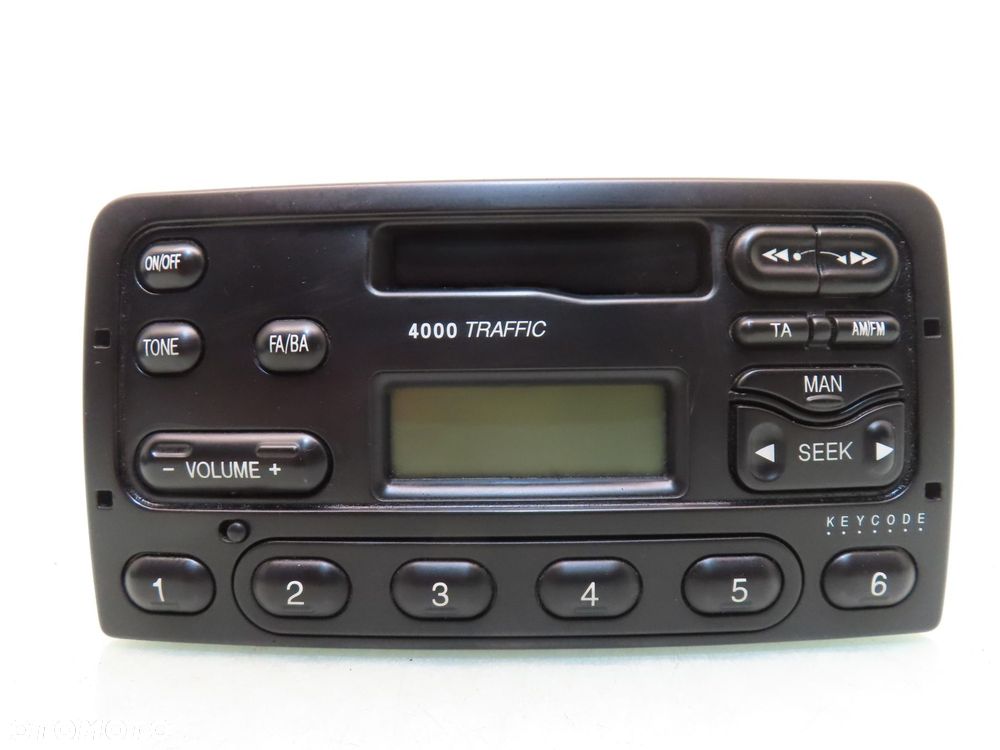 RADIO KASETA  FORD FOCUS MK1 I 97FP18K876GA + KOD - 1