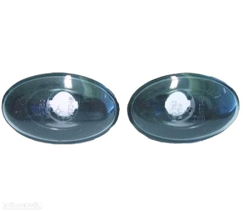PISCAS LATERAIS MERCEDES CLASE A W168 97-04 FUNDO PRETO - 1