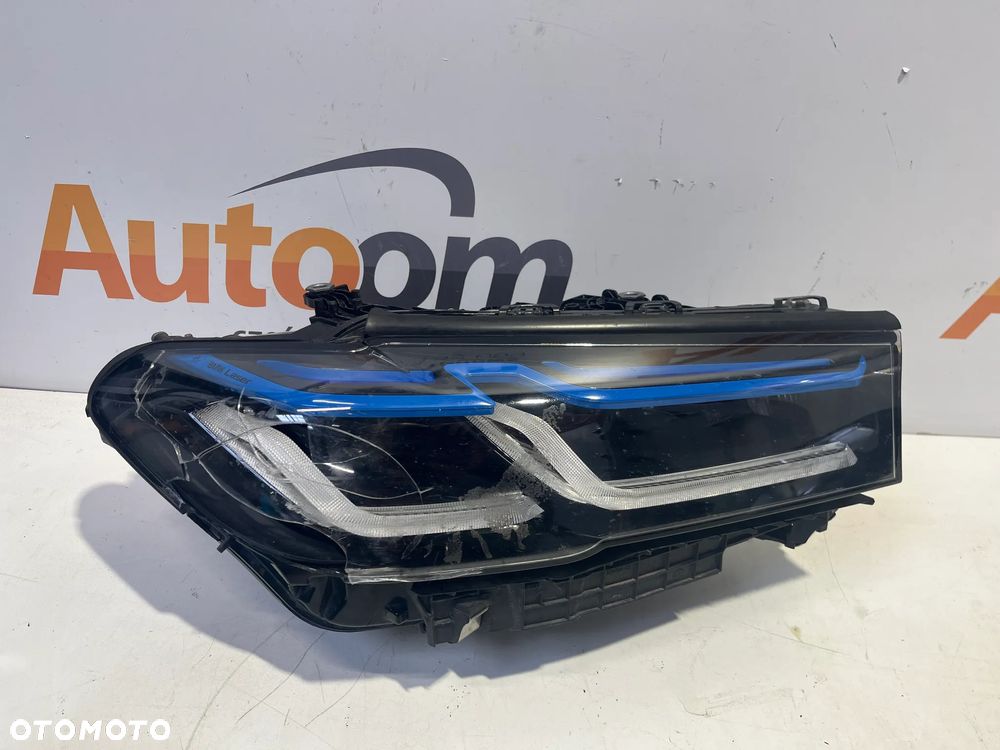 Lampa Prawa BMW 5 G30 M5 F90 LCI Lift Laser Shadow Line 5A388F2-03 - 1