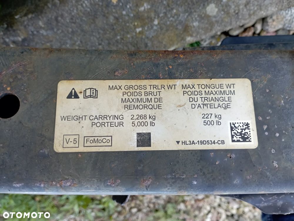 FORD F150 BELKA zderzaka, belka pod zderzak tylny - 8