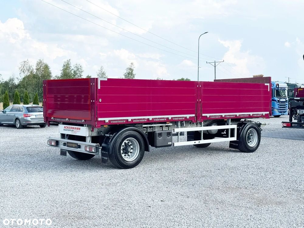 Ackermann PA-F 18/7,2E/BPA  / CYNKOWANA RAMA / ALUMINIOWE BURTY / OPONU 80-90 % / Z NIEMIEC - 10