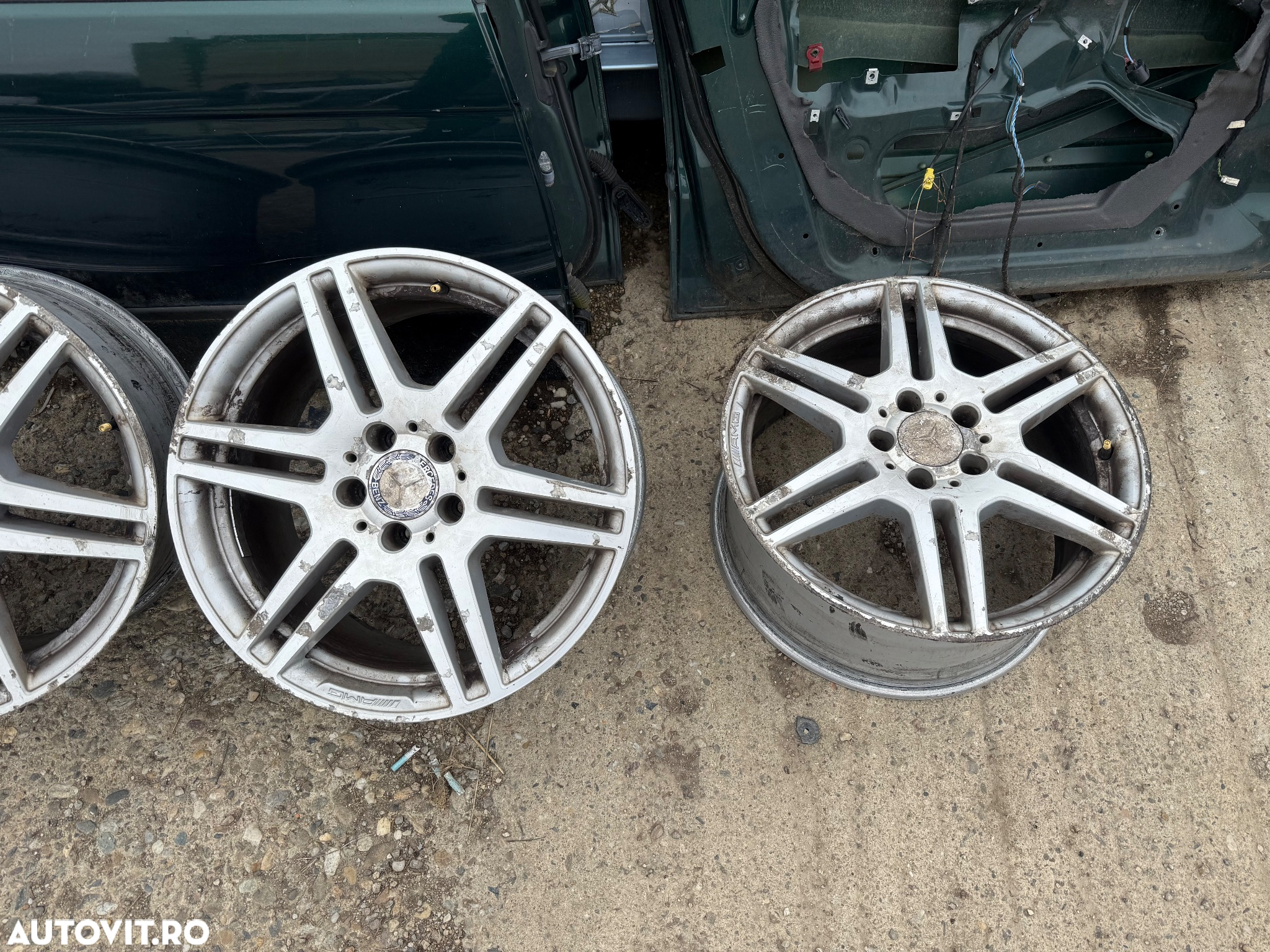 Jante mercedes w212 r18 originale amg, 2 latimi 8,5 j si 9j et 54 si 48 - 3