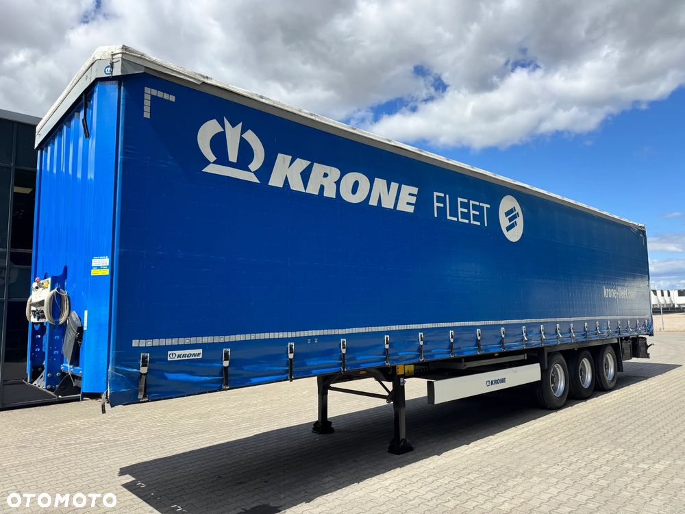 Krone SD Firanka Certyfikat XL, Dach podnoszony, Nowe Opony!! - 1