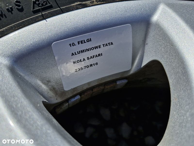 TATA SAFARI II FELGI ALUMINIOWE KOŁA 16 CALI ET45 5X160 6.5JX16 - 11