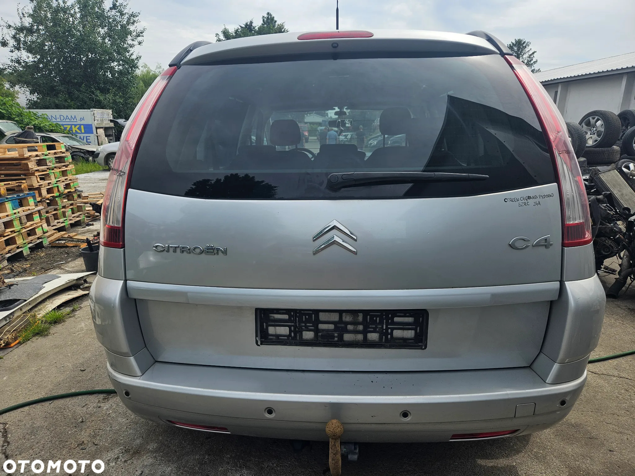 BŁOTNIK PRAWY PRZÓD PRZEDNI EZRC CITROEN C4 GRAND PICASSO - 10
