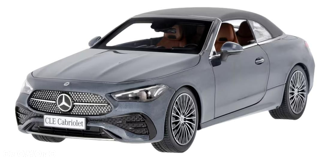 MERCEDES Model samochodu 1:18 CLE A236 Cabriolet AMG graphite grey magno - 2