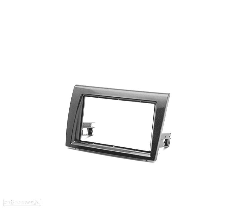 MOLDURA ADAPTADOR PRETO PARA RADIO 2-DIN PARA FIAT BRAVO - 3