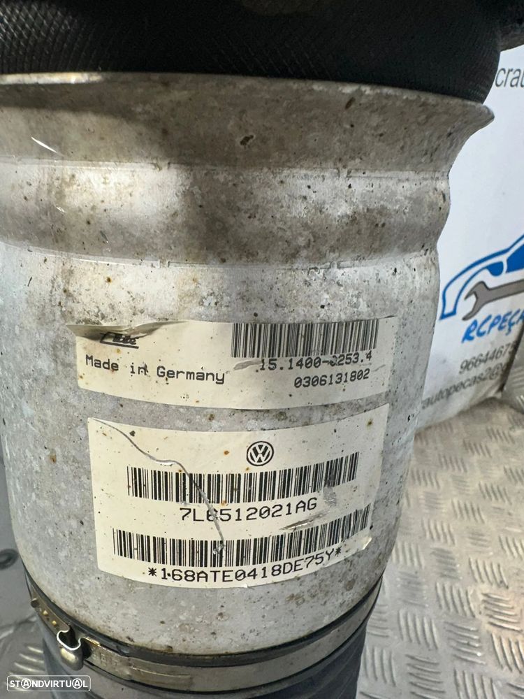 Conjunto Amortecedores Suspensão Frente Frontal Tras Traseiro VW Volkswagen Touareg 7L6412021T 7L6412022T 7L6512022E 7L6512021AG - 14