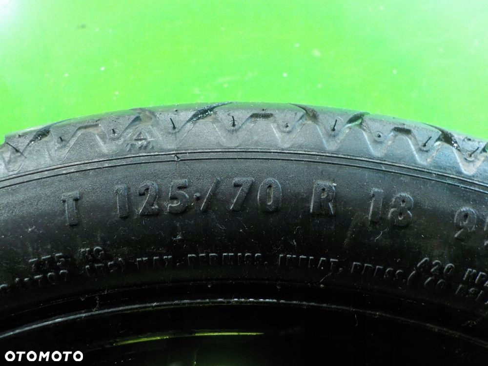 GOLF V A3 8P kolo dojazdowe 125/70/18 5x112 - 3