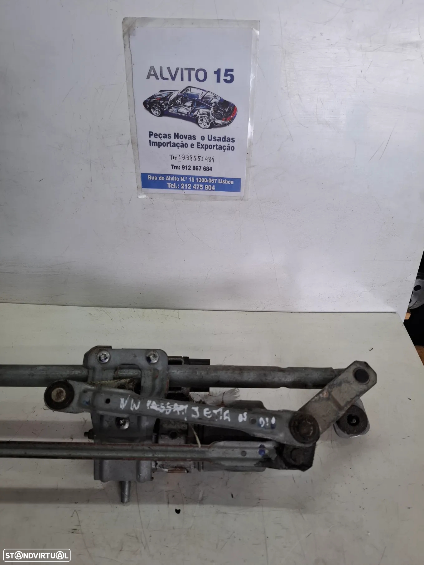 Motor limpa vidros VW Passat - Jetta  2005 - 2010 ref: 3397020806 - 2