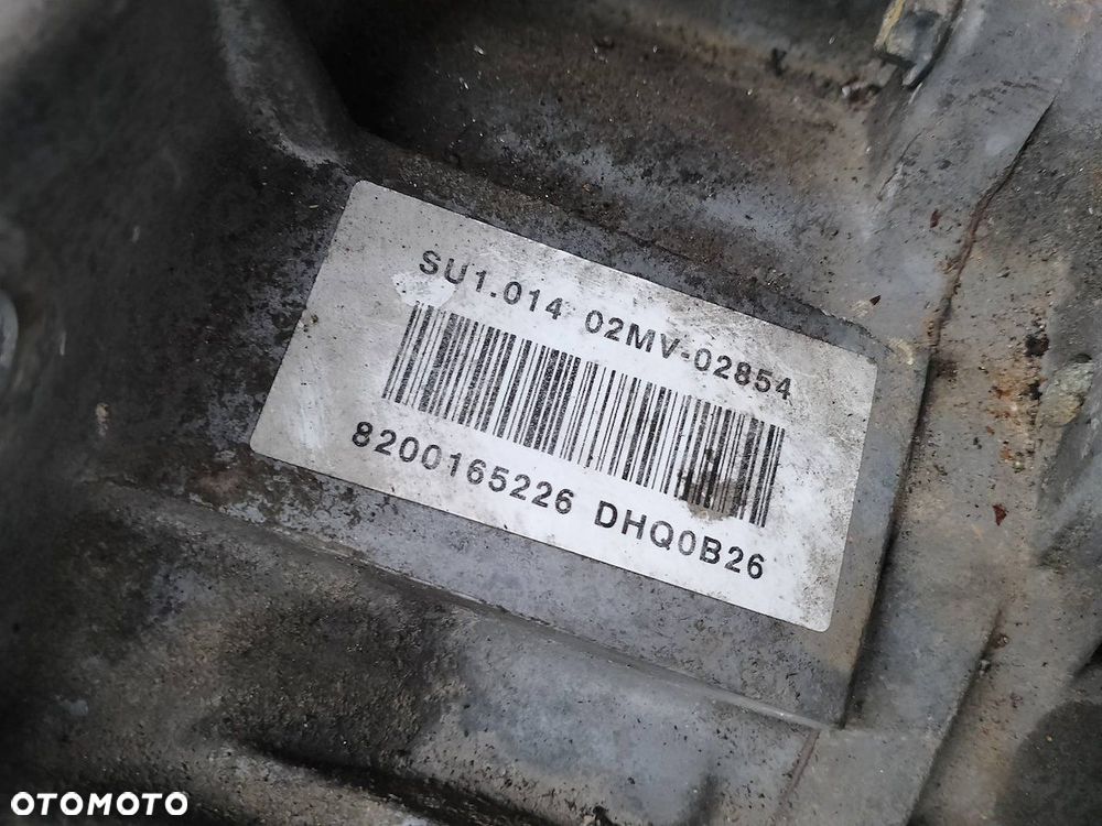 SKRZYNIA BIEGÓW AUTOMAT RENAULT ESPACE IV 8200165226  DHQ0B26  55-50SN 3.5 - 6