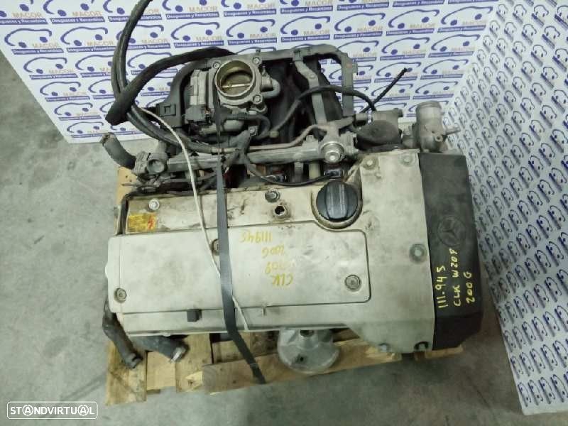 MOTOR COMPLETO MERCEDES-BENZ CLK 2000 -111945 - 7