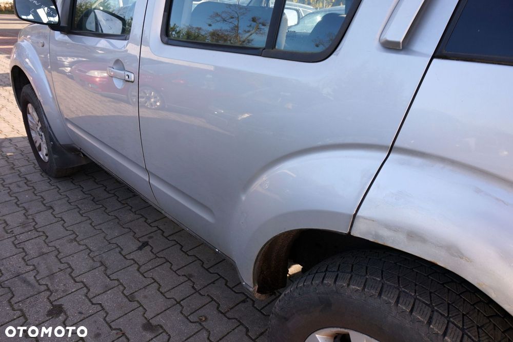 DRZWI TYLNE LEWE PATHFINDER III R51 KL0  SREBRNY NISSAN 2005-2014 - 4