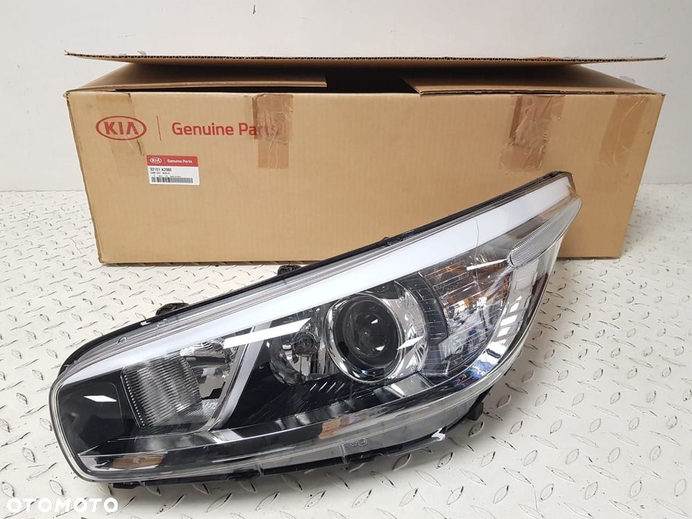 NOWA ORYGINALNA LAMPA LEWA PRZÓD PRZEDNIA KIA CEED 2 II 12-18 REFLEKTOR LEWY PRZEDNI KOMPLETNY EUR - 2