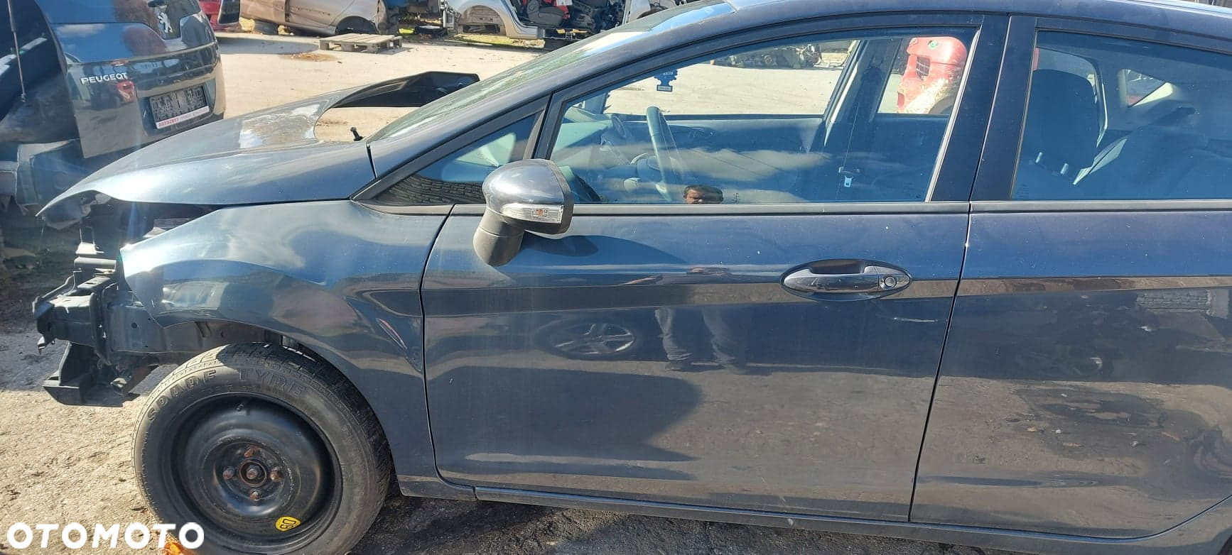Ford Fiesta mk7 1,4 TDCI 70KM półoś lewa - 2