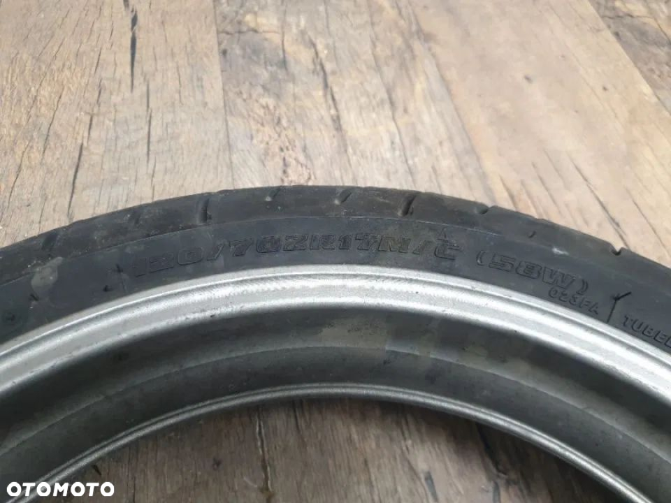 Koło felga przód ABS opona 120/70ZR17 Yamaha FJR 1300 2001-05r - 5