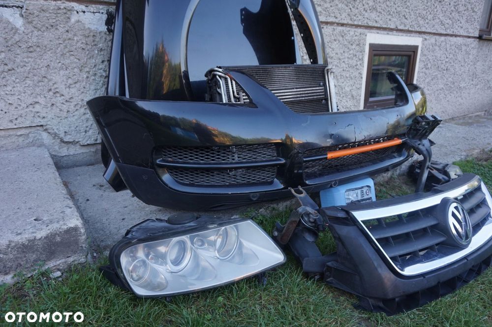 ZDERZAK MASKA BŁOTNIK KOMPLETNY PRZÓD TOUAREG - 2