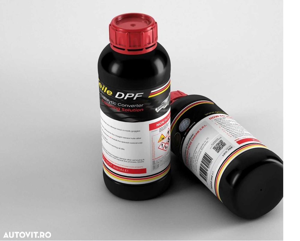 Solutie profesionala curatare filtru particule GerTechTeile DPF 1000ml - 2