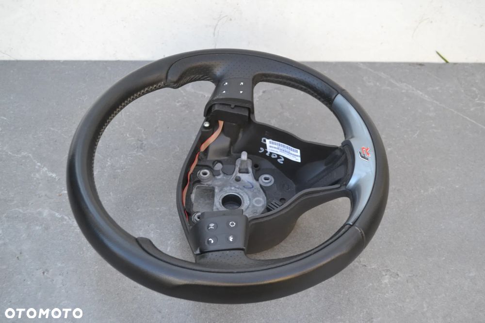 SEAT LEON II ALTEA TOLEDO III FR  KIEROWNICA SKÓRZANA MULTIFUNKCJA STAN 5P0419091G - 5