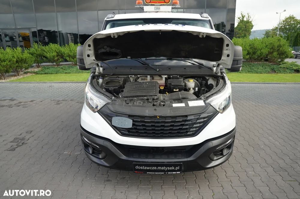 Iveco DAILY 35-140 / BASCULATOR DIN OȚEL + HDS HMF HYFA / CAPACITATE MAXIMĂ DE RIDICARE 430 KG / EXTENSIE MAXIMĂ 2 M / DUBLU / EURO 6 - 37