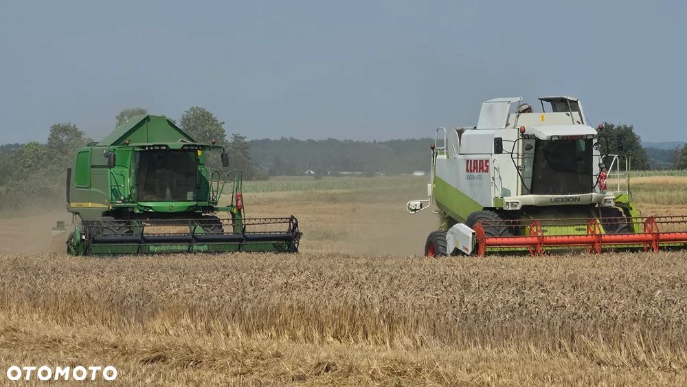 John Deere T550 Tylko 1460 Mtg 5.5m 618R Tucano 550  Kombajn do Zboża  Lexion 530 Tucano 450  Tucano 550 Lexion 520 JOHN 660 W650 T650 - 27