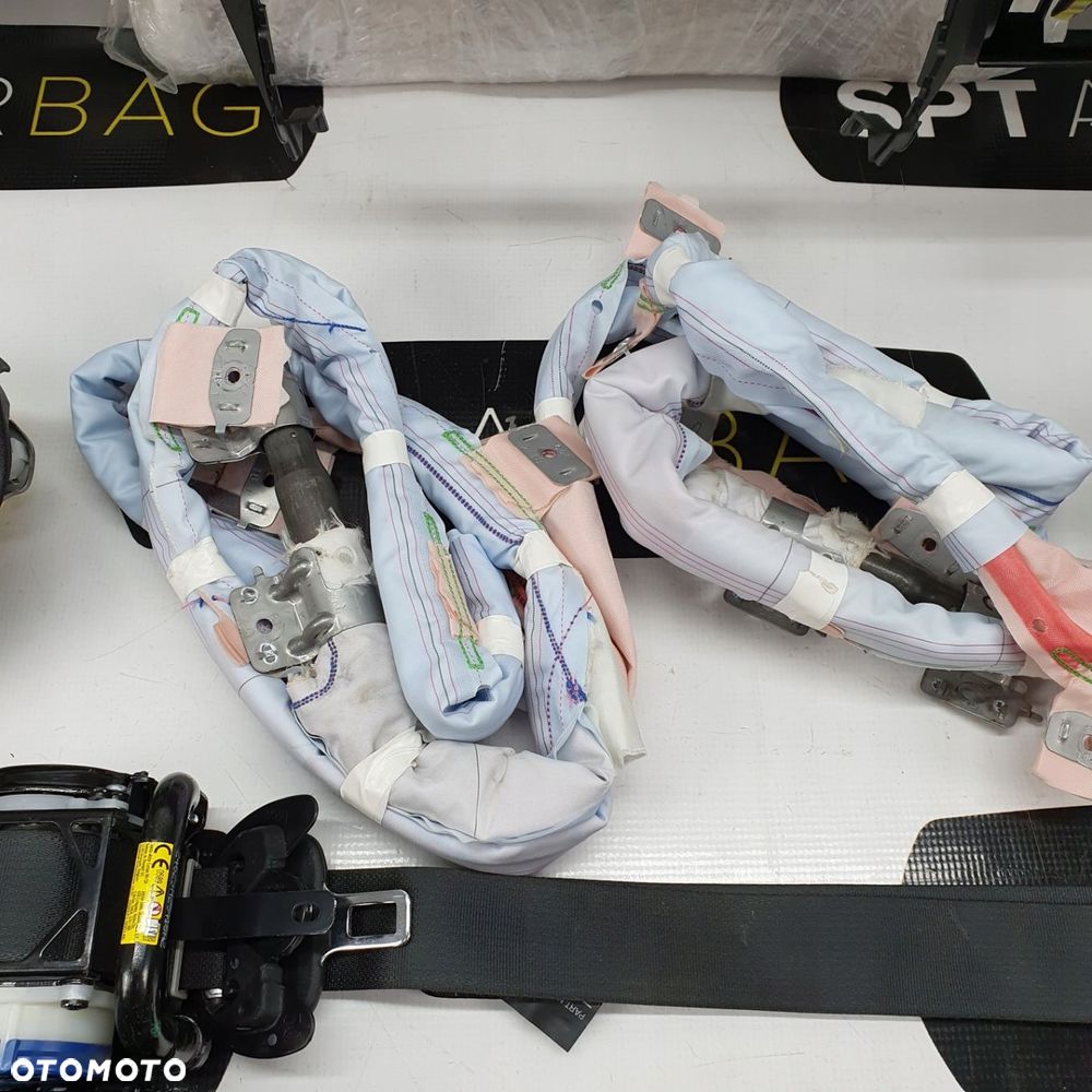PEUGEOT 108 DESKA ROZDZIELCZA KONSOLA KOKPIT PULPIT PODUSZKI AIRBAG AIR BAG PASY KURTYNY KIT SET - 7