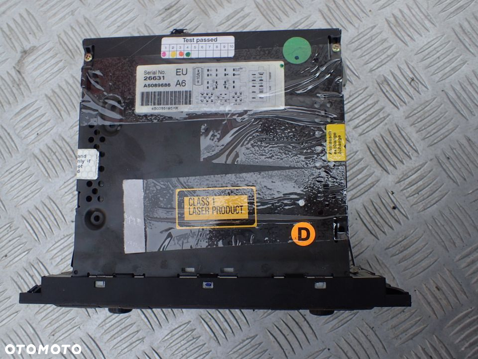 RADIO SYMPHONY II 2DIN AUDI A6 C5 4B0035195HX KOD - 2